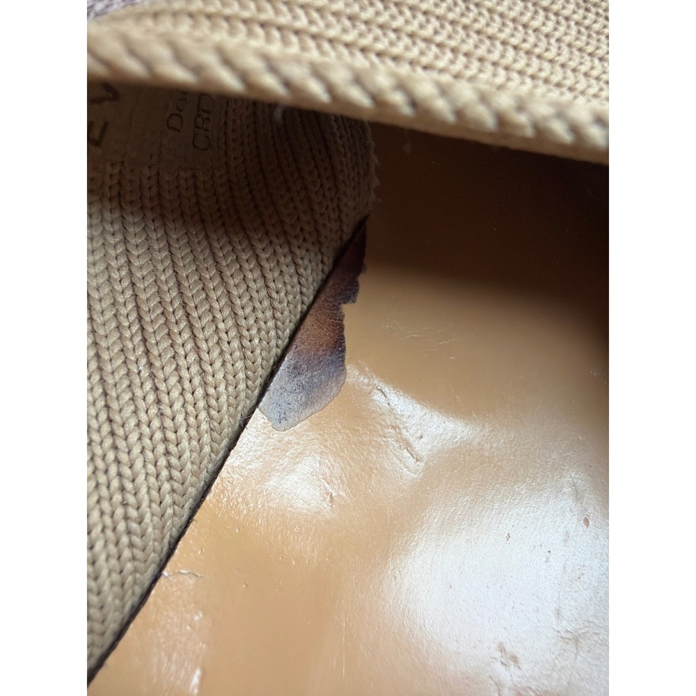 Everlane The Day Crossover Sandal Tan Knit Slide Women Size 9 Brazil Made - Picture 6 of 7